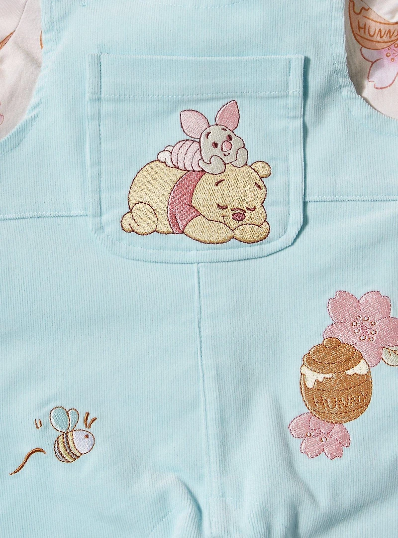 Disney Winnie the Pooh Cherry Blossom & Honey Infant One-Piece and Overall Set - BoxLunch Exclusive