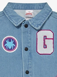 Marvel Spidey and His Amazing Friends Ghost-Spider Toddler Denim Jacket - BoxLunch Exclusive