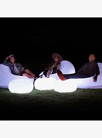 Illuminated LED BloChair