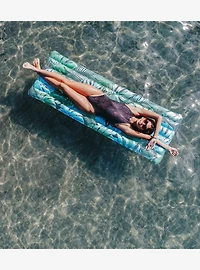Resort Collection Deluxe Pool Raft with Tropical Palms
