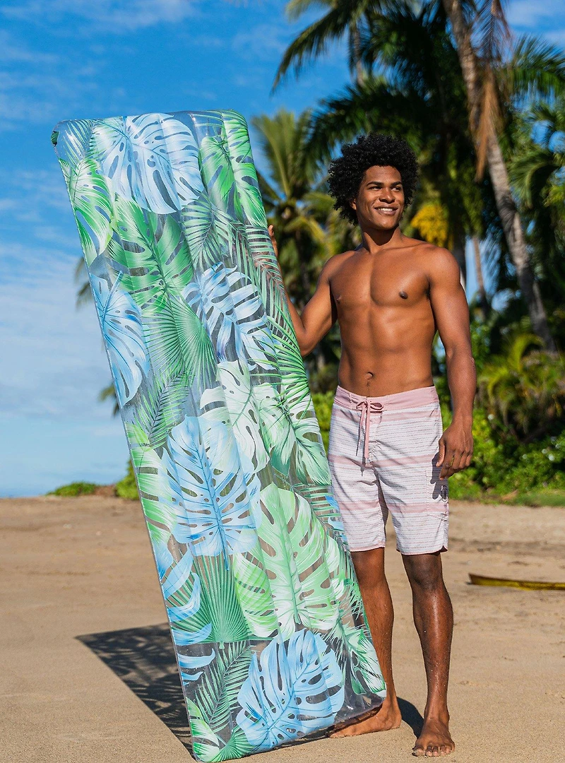 Resort Collection Deluxe Pool Raft with Tropical Palms
