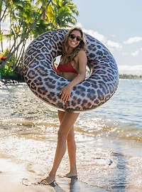 Safari Collection Pool Tube 48" Leopard