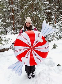 Peppermint Snow Tube