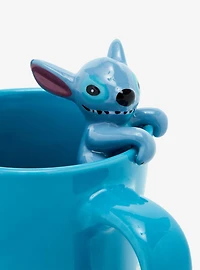 Disney Lilo & Stitch Figural Stitch Peeking Mug