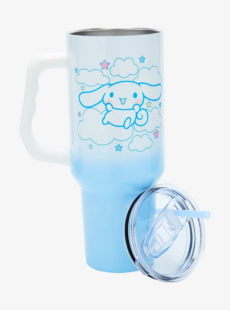 Sanrio Cinnamoroll Clouds Straw Tumbler with Handle