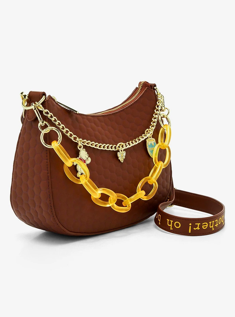 Loungefly Disney Winnie the Pooh Honeycomb Crossbody Bag - BoxLunch Exclusive