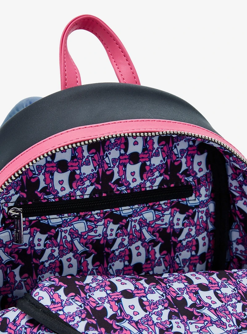 Loungefly Disney Alice in Wonderland Character Playing Cards Mini Backpack - BoxLunch Exclusive