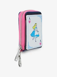 Loungefly Disney Alice in Wonderland Playing Card Accordion Wallet - BoxLunch Exclusive