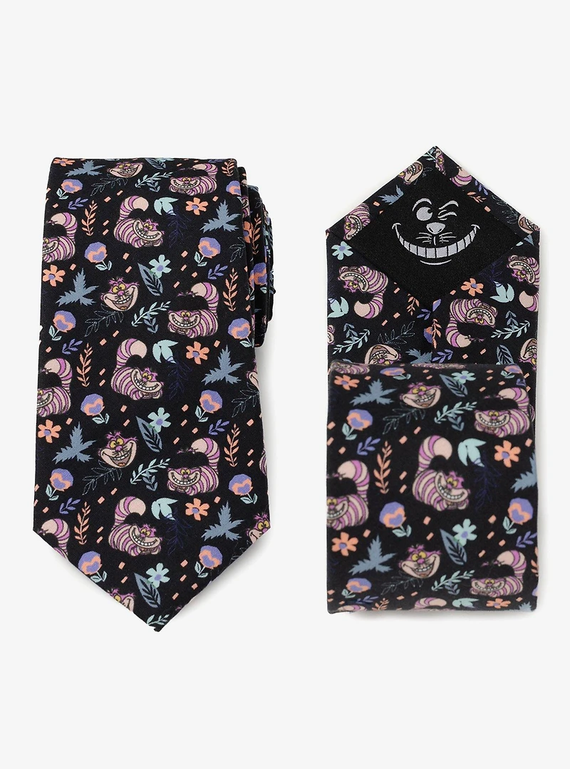 Disney Alice in Wonderland Cheshire Cat Black Men's Tie