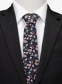 Disney Alice in Wonderland Cheshire Cat Black Men's Tie
