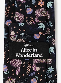 Disney Alice in Wonderland Cheshire Cat Black Men's Tie