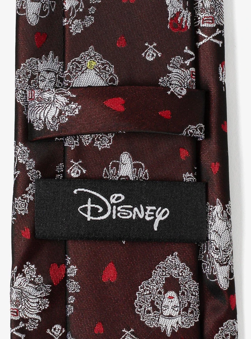 Disney Villains "Happily Never After" Black Men's Tie