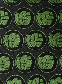 Marvel Hulk Black Men's Tie