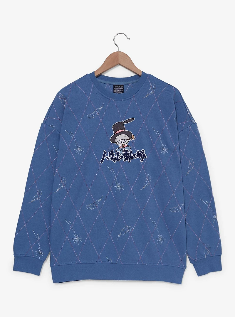 Studio Ghibli® Howl's Moving Castle Turnip Head Quilted Crewneck - BoxLunch Exclusive
