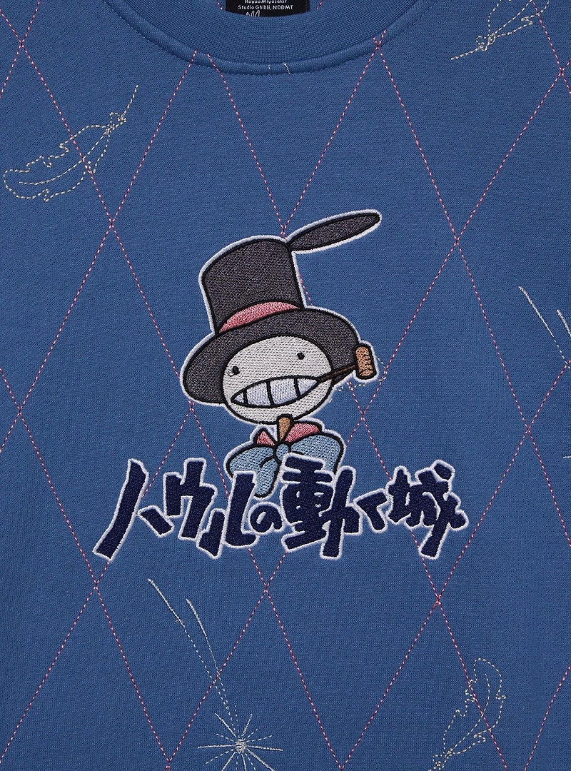 Studio Ghibli® Howl's Moving Castle Turnip Head Quilted Crewneck - BoxLunch Exclusive
