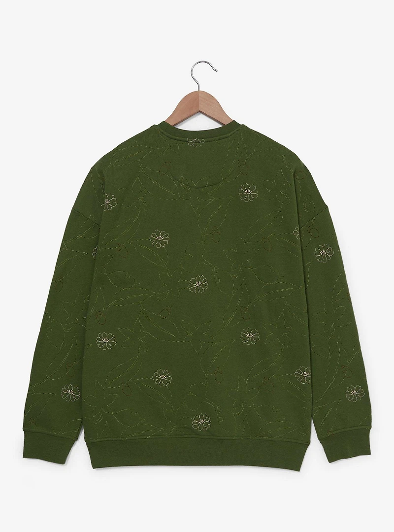 Studio Ghibli® My Neighbor Totoro Embroidered Floral Crewneck - BoxLunch Exclusive