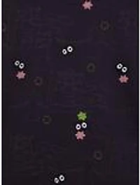 Her Universe Studio Ghibli® Spirited Away No-Face Embroidered Allover Print Crewneck — BoxLunch Exclusive