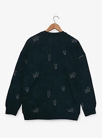 Her Universe Studio Ghibli® Princess Mononoke San's Mask Embroidered Crewneck - BoxLunch Exclusive
