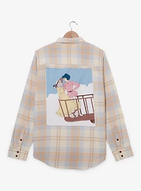Our Universe Studio Ghibli Howl's Moving Castle Sophie & Howl Embroidered Flannel — BoxLunch Exclusive