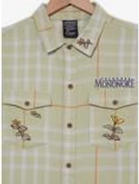 Studio Ghibli Princess Mononoke Floral Flannel