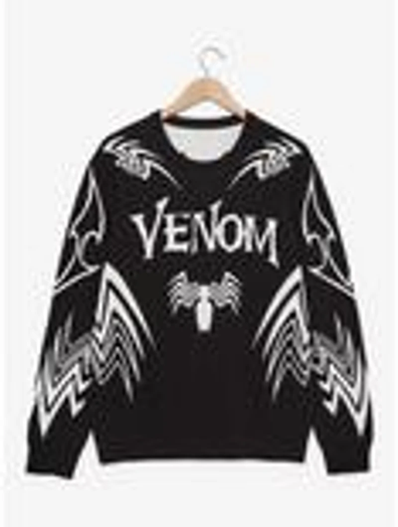 Marvel Venom Patterned Sweater - BoxLunch Exclusive
