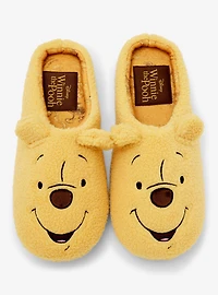 Disney Winnie the Pooh Figural Bear Women's Sherpa Slippers — BoxLunch Exclusive