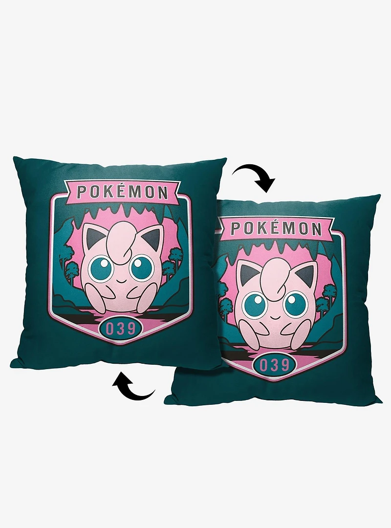 Pokémon Outdoor Jigglypuff Printed Throw Pillow