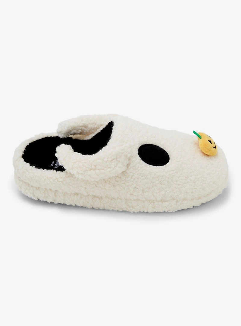 Disney The Nightmare Before Christmas Zero Figural Women's Sherpa Slippers — BoxLunch Exclusive
