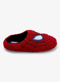 Marvel Spider-Man Mask Men's Sherpa Slippers — BoxLunch Exclusive