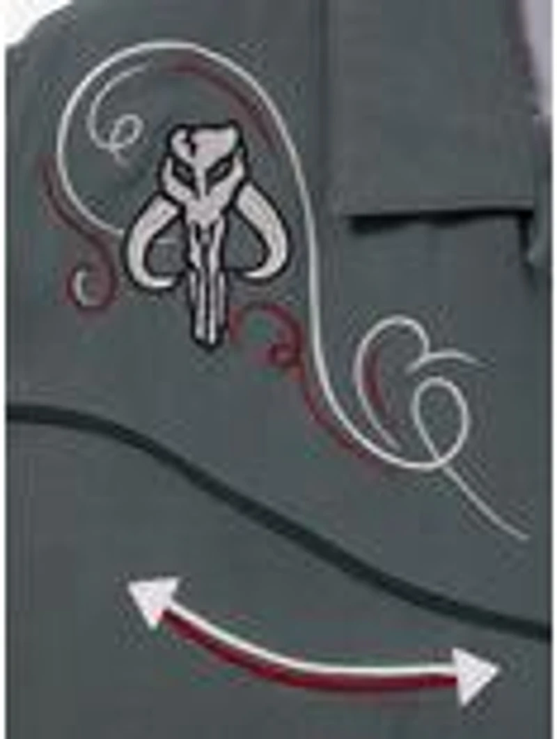 Star Wars Boba Fett Icons Woven Button-Up - BoxLunch Exclusive