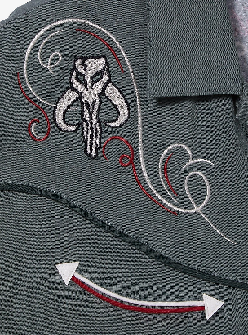 Star Wars Boba Fett Icons Woven Button-Up - BoxLunch Exclusive
