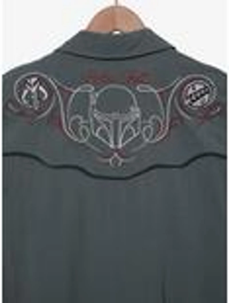 Star Wars Boba Fett Icons Woven Button-Up - BoxLunch Exclusive
