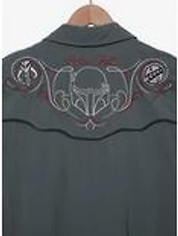 Star Wars Boba Fett Icons Woven Button-Up - BoxLunch Exclusive