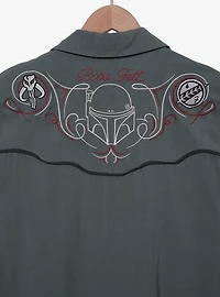 Star Wars Boba Fett Icons Woven Button-Up - BoxLunch Exclusive