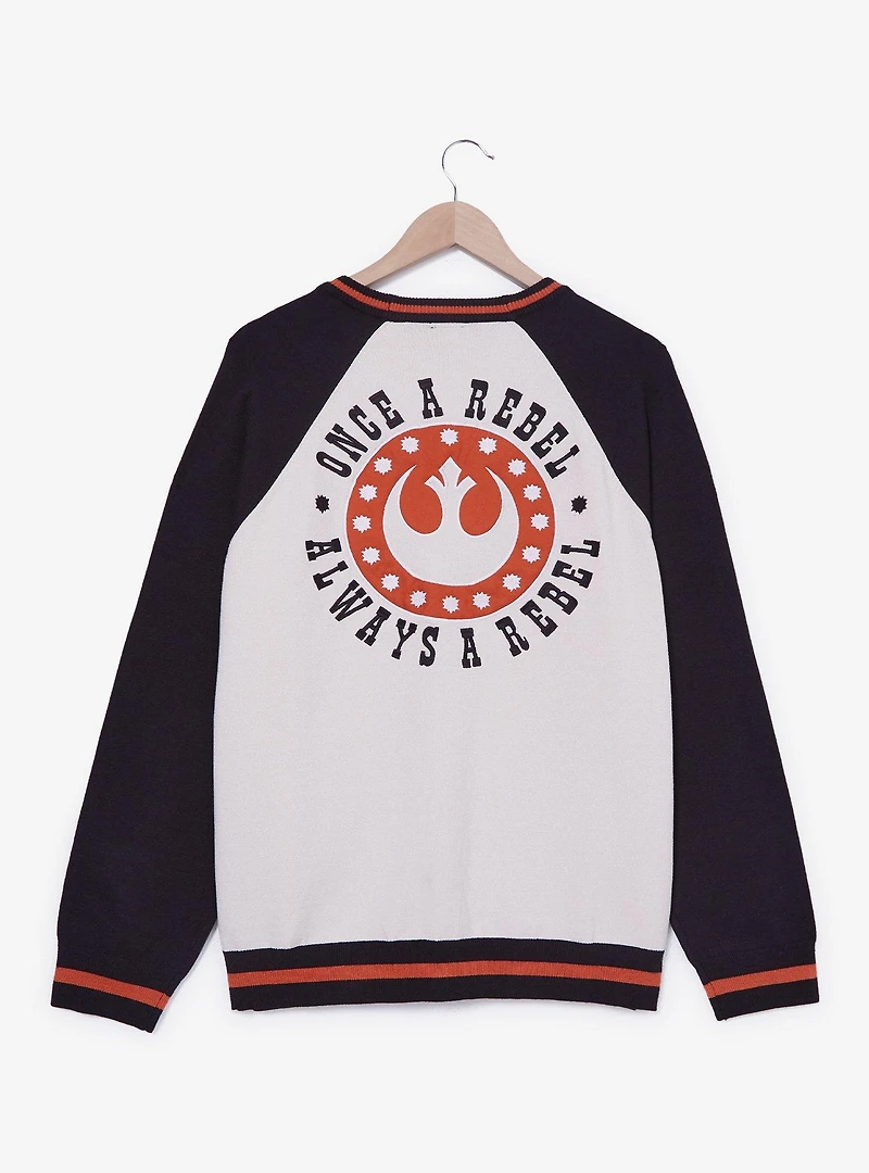 Star Wars Rebel Tricolor Cardigan — BoxLunch Exclusive
