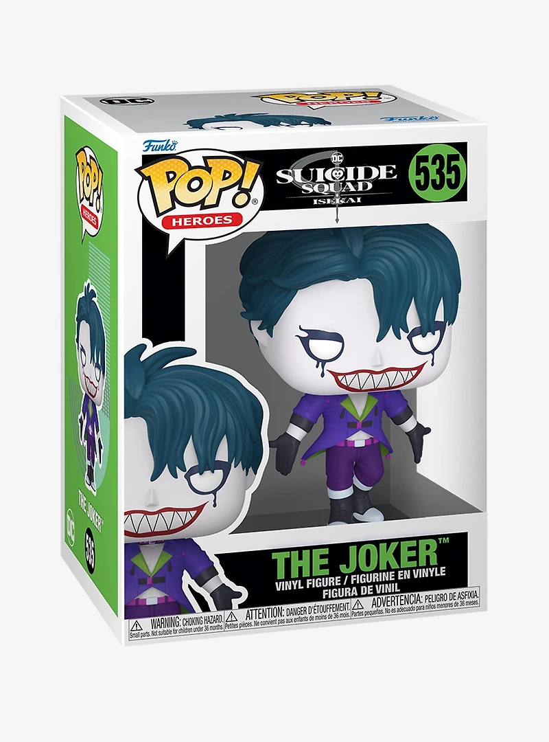 Funko Pop! Heroes DC Comics Suicide Squad Isekai The Joker Vinyl Figure