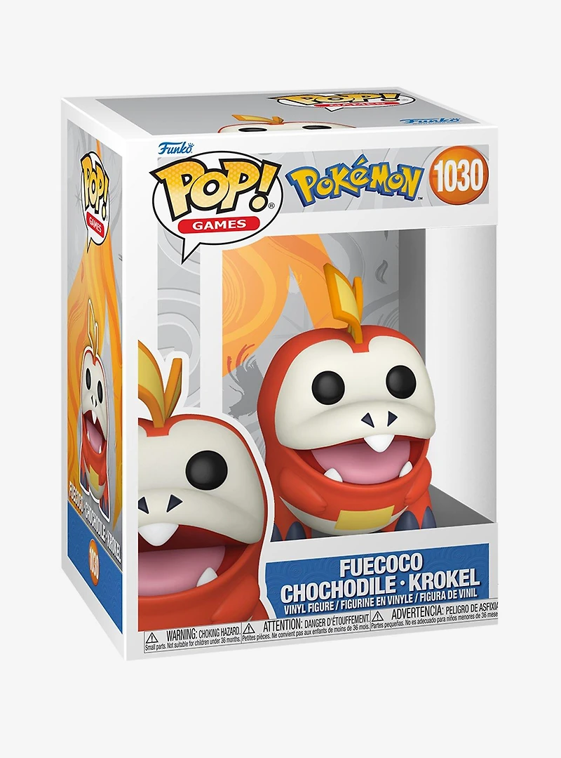 Funko Pop! Games Pokémon Fuecoco Vinyl Figure