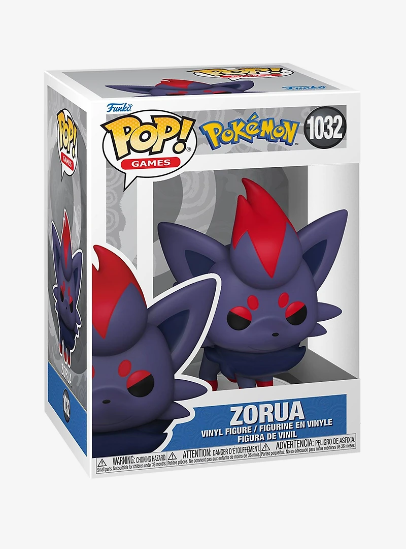 Funko Pop! Games Pokémon Zorua Vinyl Figure