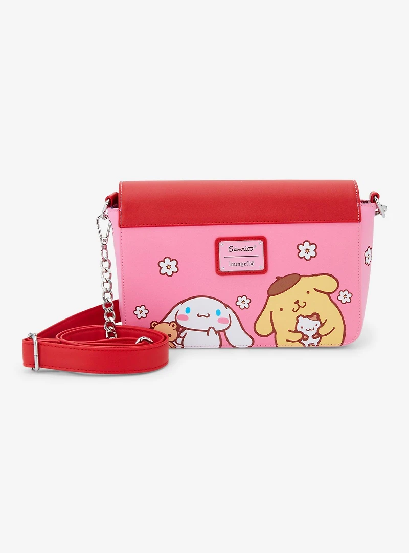 Loungefly Sanrio Hello Kitty and Friends Floral Color Block Crossbody Bag