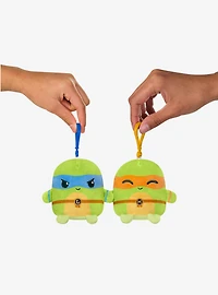 TeeTurtle Plushmates Besties Teenage Mutant Ninja Turtles Characters Plush Keychain Set