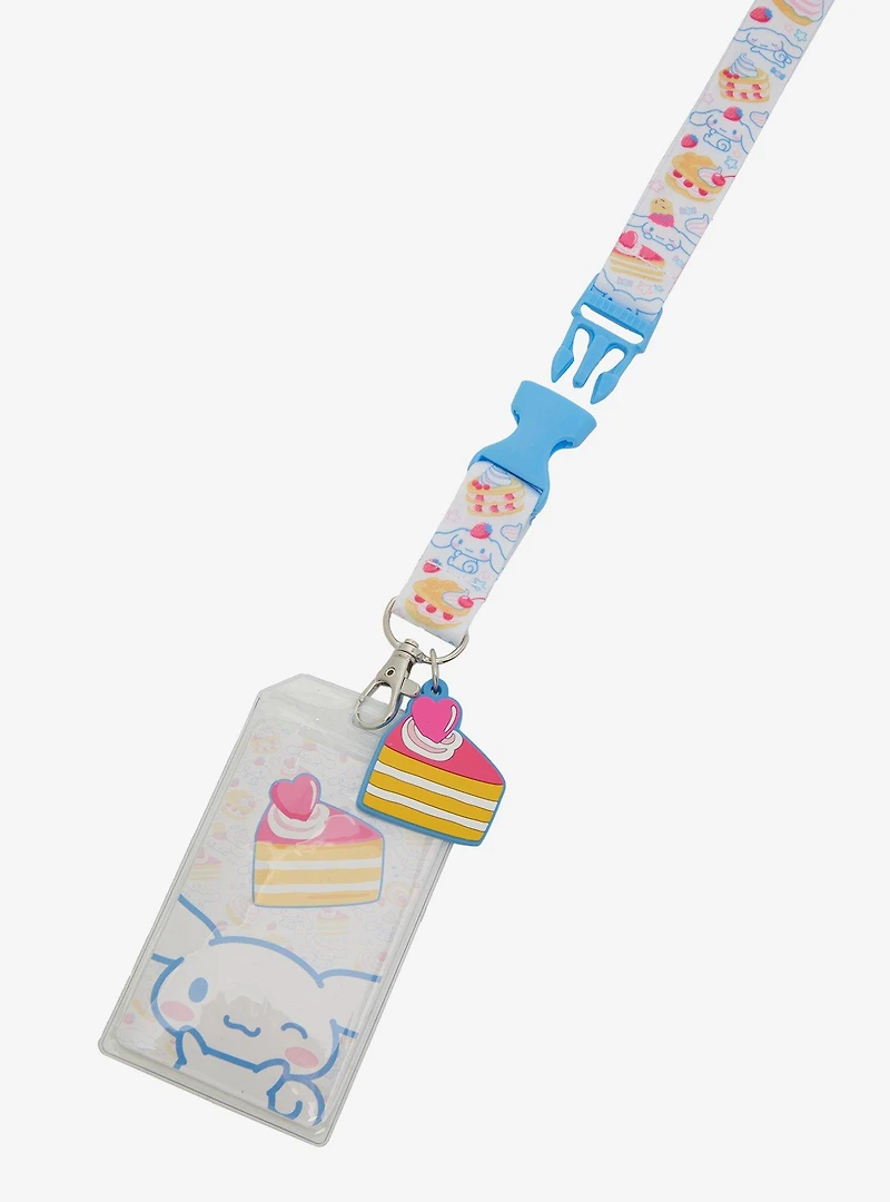 Sanrio Cinnamoroll Desserts Allover Print Lanyard