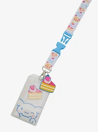 Sanrio Cinnamoroll Desserts Allover Print Lanyard