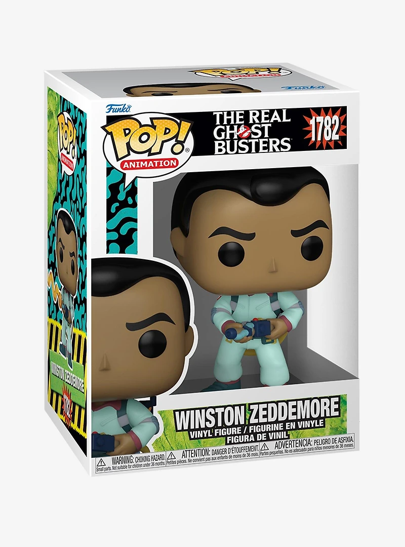 Funko Pop! Animation The Real Ghostbusters Winston Zeddemore Vinyl Figure