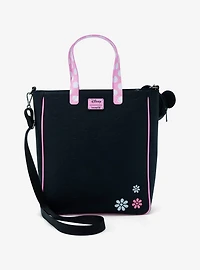 Loungefly Disney Minnie Mouse Floral Polka Dot Tote Bag with Coin Purse