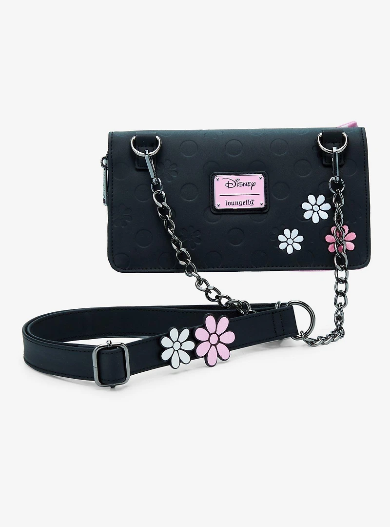 Loungefly Disney Minnie Mouse Polka Dot Bow Convertible Clutch
