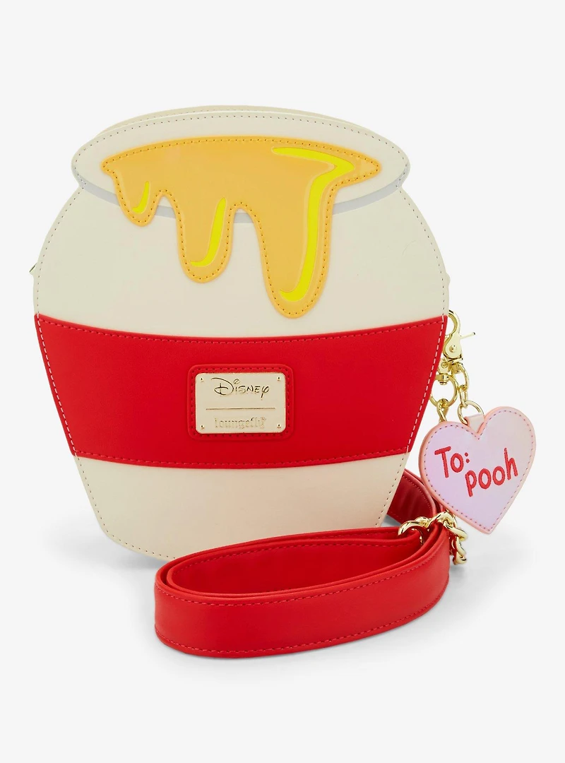 Loungefly Disney Winnie the Pooh Honey Pot Figural Crossbody Bag