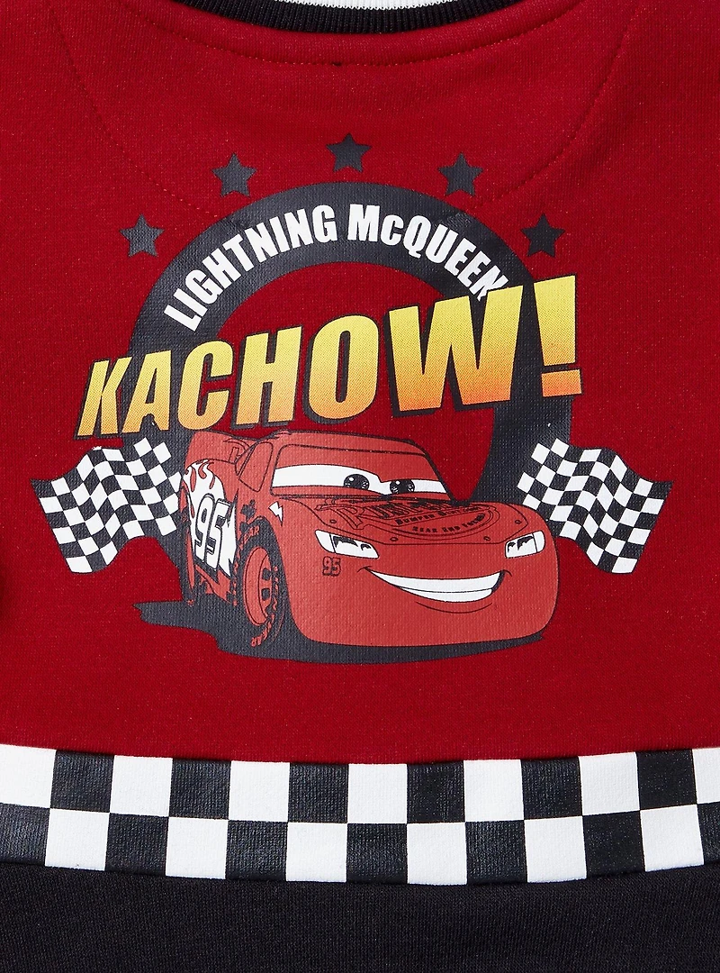 Disney Pixar Cars Lightning McQueen Toddler Button Dress - BoxLunch Exclusive
