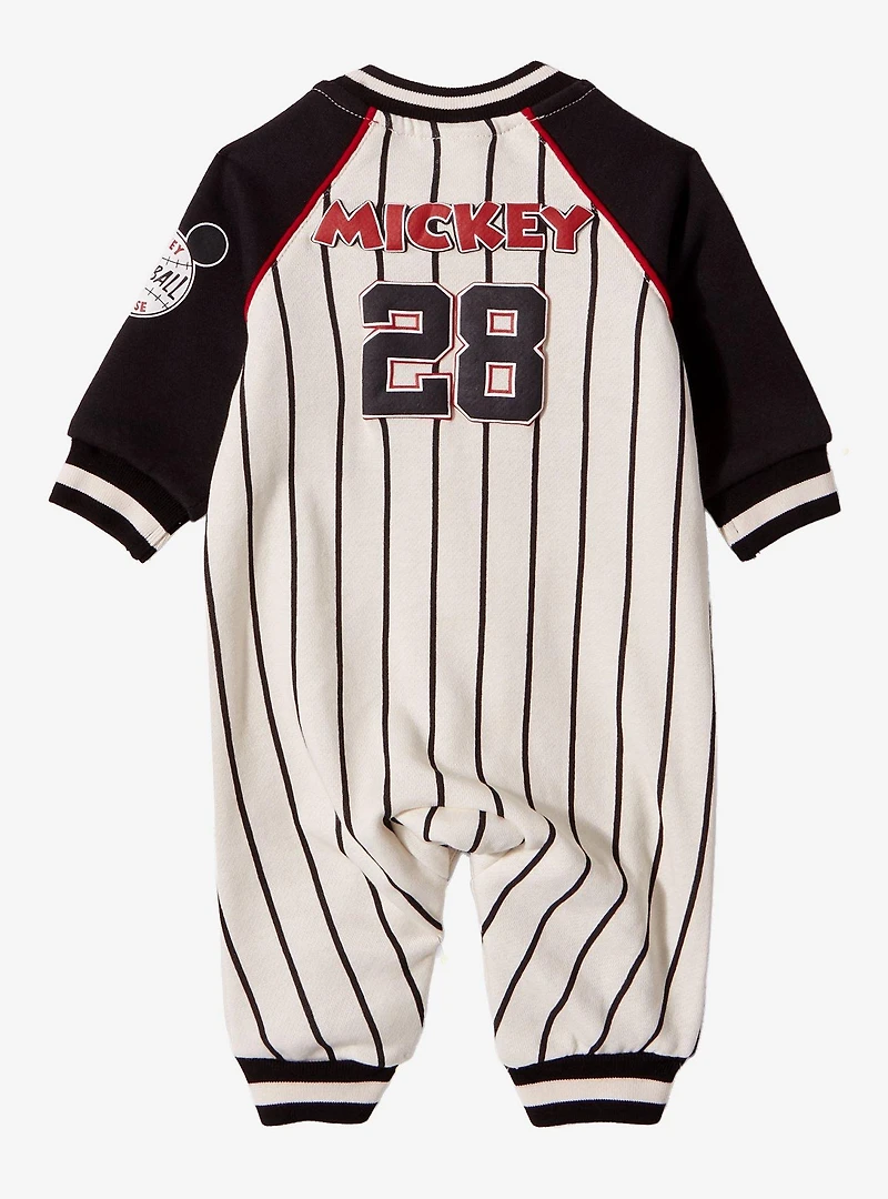 Disney Mickey Mouse Baseball Uniform Infant One-Piece - BoxLunch Exclusive