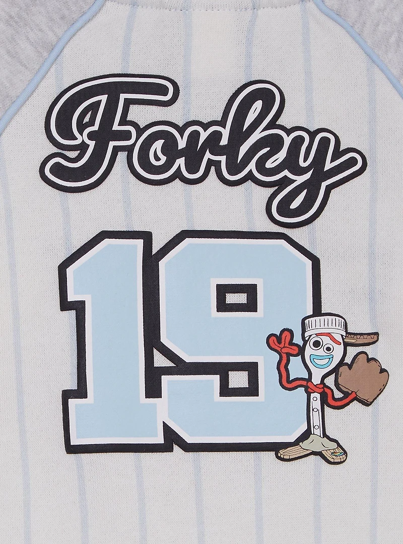 Disney Pixar Toy Story Forky Baseball Infant One-Piece — BoxLunch Exclusive