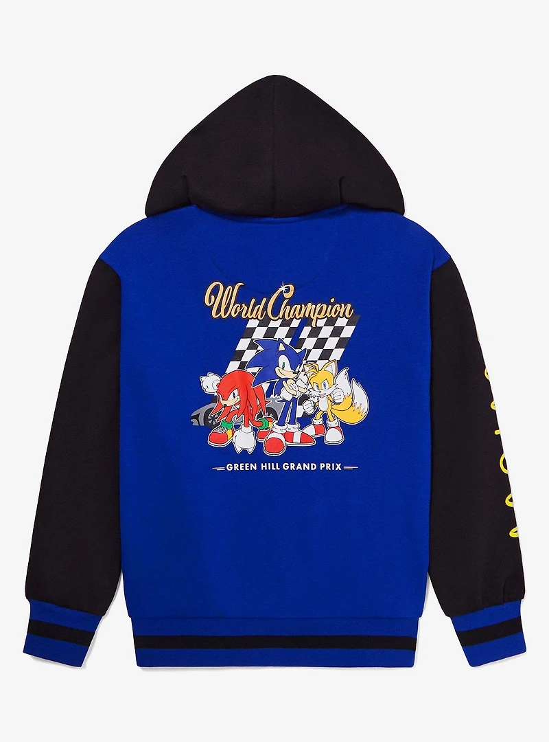 Sonic the Hedgehog Hooded Youth Bomber Jacket — BoxLunch Exclusive